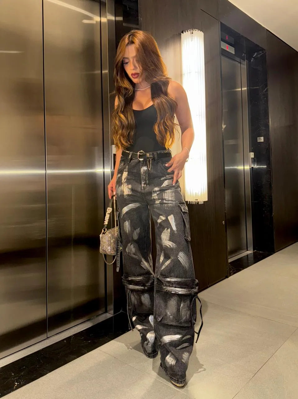 Graffiti Cargo Pants