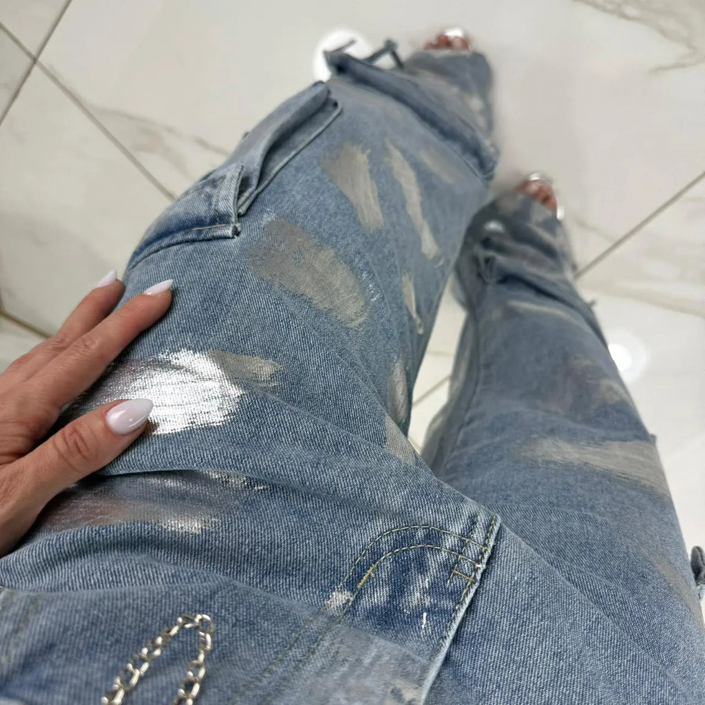 Graffiti Cargo Pants